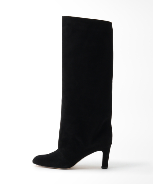 【NEBULONIE/ネブローニ】別注 SUEDE HEEL 4.5 ブーツ plage（プラージュ）の「【NEBULONIE/ネブローニ】別注 SUEDE