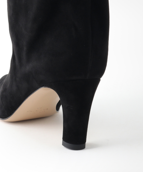 【NEBULONIE/ネブローニ】別注 SUEDE HEEL 4.5 ブーツ plage（プラージュ）の「【NEBULONIE/ネブローニ】別注 SUEDE