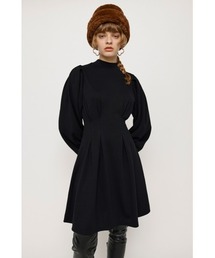 TUCK SLEEVE MINI OP タックスリーブ ミニワンピース