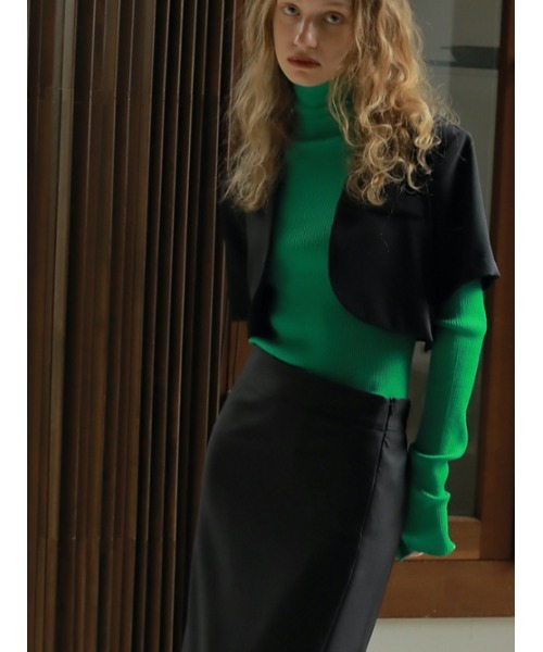 AMAIL（アマイル）の「Fashionable finger knit（ニット/セーター・レディース・ブラウン/アイボリー/ピンク/グリーン・FREE）」の14枚目の写真