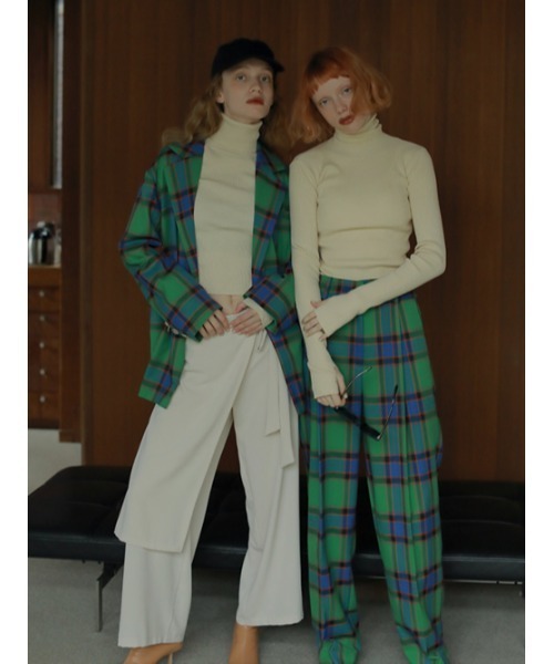 AMAIL（アマイル）の「Fashionable finger knit（ニット/セーター・レディース・ブラウン/アイボリー/ピンク/グリーン・FREE）」の5枚目の写真