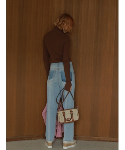 AMAIL（アマイル）の「Fashionable finger knit（ニット/セーター・レディース・ブラウン/アイボリー/ピンク/グリーン・FREE）」の10枚目の写真