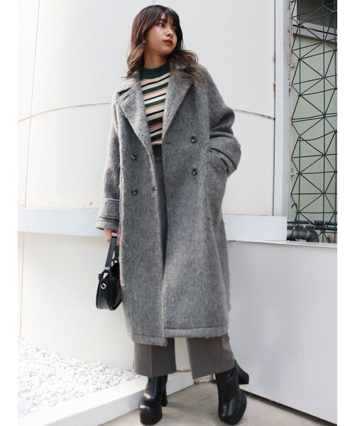 MURUA（ムルーア）の「バックオープンタイトニット（ニット/セーター・レディース・ブルー/グリーン・FREE）」の13枚目の写真