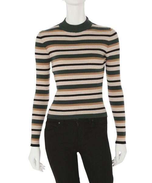 MURUA（ムルーア）の「バックオープンタイトニット（ニット/セーター・レディース・ブルー/グリーン・FREE）」の14枚目の写真