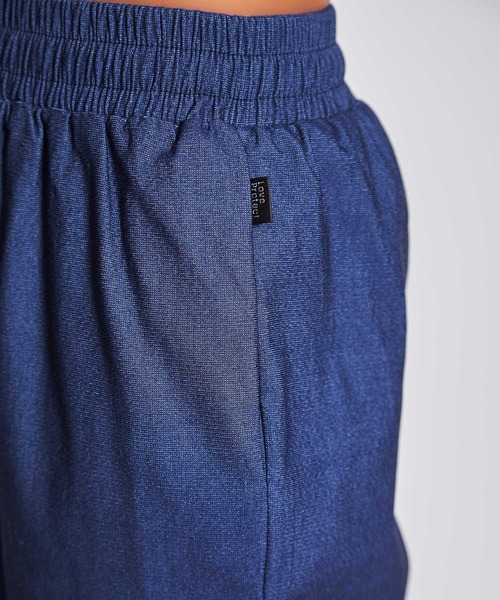 babyShoop(ベイビーシュープ)の「デニムカラージョガーパンツ(その他パンツ・レディース・ブルー・FREE)」の6枚目の写真