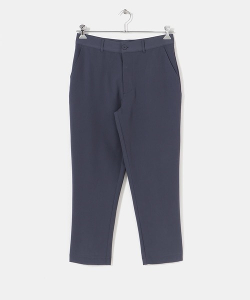 ITEMS URBANRESEARCH(アイテムズ アーバンリサーチ)の「TRPU テーパードパンツ(その他パンツ・メンズ・ブラック/グレー系その他/ネイビー/グリーン・LARGE/MEDIUM)」の1枚目の写真