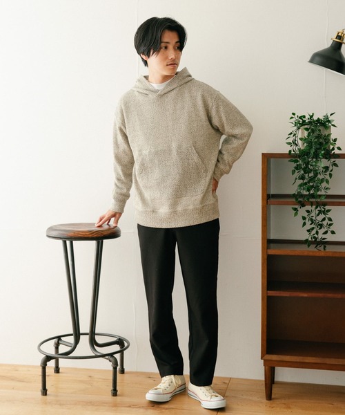 ITEMS URBANRESEARCH(アイテムズ アーバンリサーチ)の「TRPU テーパードパンツ(その他パンツ・メンズ・ブラック/グレー系その他/ネイビー/グリーン・LARGE/MEDIUM)」の15枚目の写真