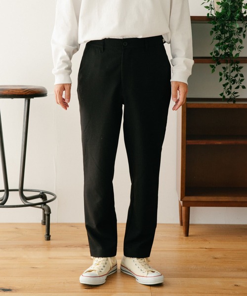 ITEMS URBANRESEARCH(アイテムズ アーバンリサーチ)の「TRPU テーパードパンツ(その他パンツ・メンズ・ブラック/グレー系その他/ネイビー/グリーン・LARGE/MEDIUM)」の16枚目の写真