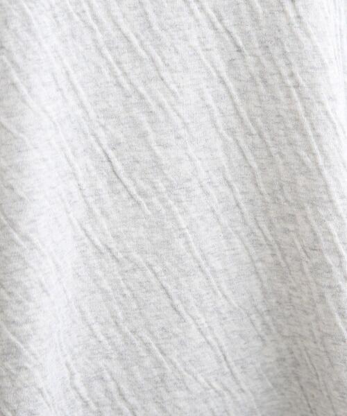 INDIVI(インディヴィ)の「【LIFE/オーガニックコットン】リラックストップス(Tシャツ/カットソー・レディース・チャコール/ライトグレー系8・38)」の10枚目の写真