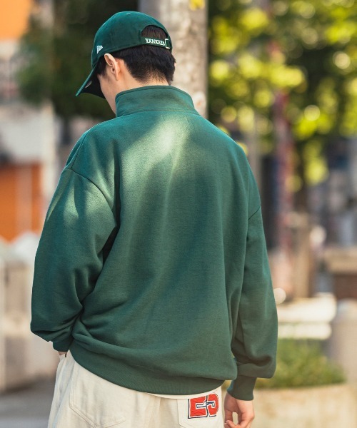 improves（インプローブス）の「PETTYWOLF 刺繍 ハーフ ジップ トレーナー（スウェット・メンズ・グレー/グリーン/ホワイト/ブラック・LARGE/MEDIUM）」の14枚目の写真