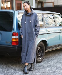 Good On | GOOD ON　ロールネックスウェットマキシワンピース GOOP2201(ワンピース)