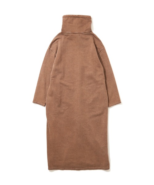 GOOD ON ロールネックスウェットマキシワンピース GOOP2201