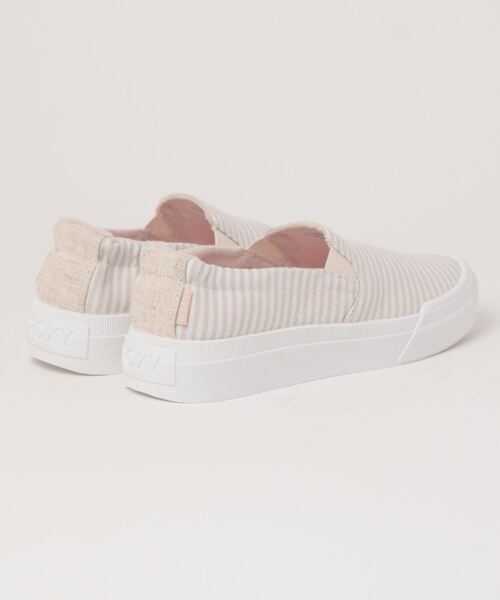 ROXY(ロキシー)の「ROXY RAE SLIP ON/ロキシースリッポン(スリッポン・レディース・ベージュ・24cm/25cm/23cm)」の3枚目の写真