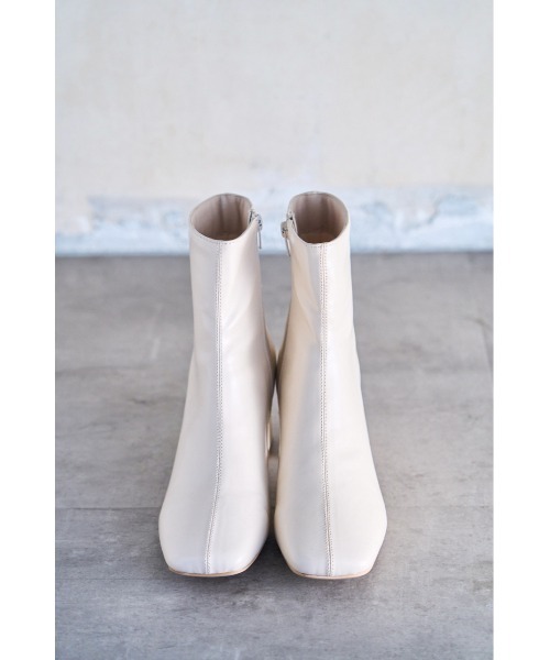 ショートブーツ　moussy SIMPLE SHORT BOOTS/シンプルショートブーツ（ブーツ）｜AZUL BY
