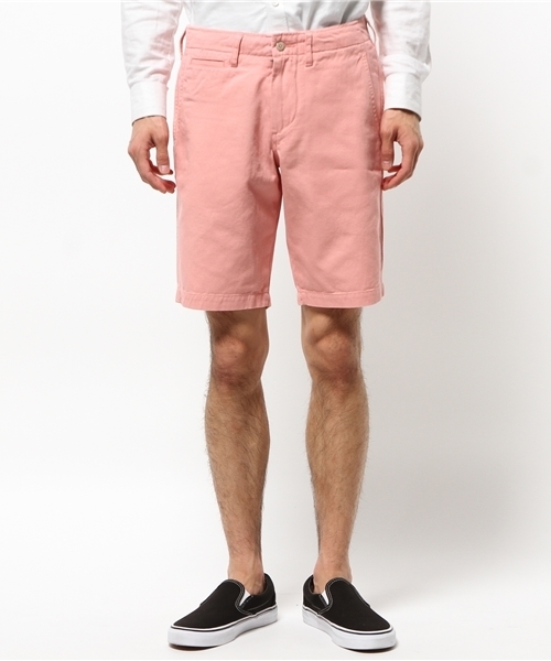 MYSELF ABAHOUSE（マイセルフアバハウス）の「チノショーツ（チノパンツ・メンズ・ホワイト/ベージュ/ピンク/ネイビー・MEDIUM/SMALL/LARGE/XX-LARGE）」の7枚目の写真