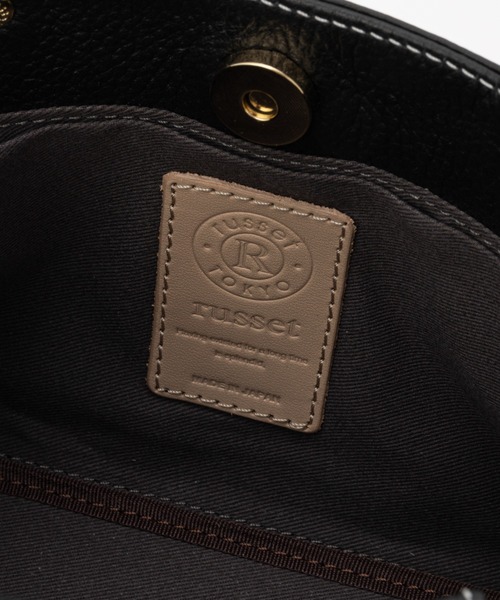 russet(ラシット)の「《SHOPPER》マイクロショルダーバッグ【レザー】(CE-1019)(ショルダーバッグ・レディース・ブラック/グレー系その他/モカ/イエロー/グリーン・FREE)」の21枚目の写真