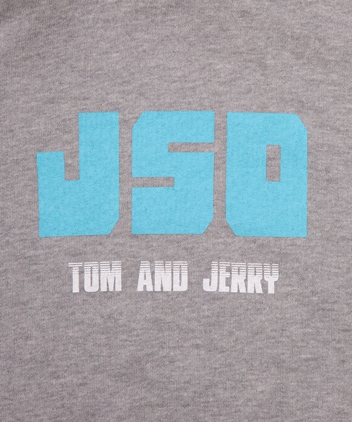 Tom&Jerry(トムアンドジェリー)の「飛び裏毛TOM&JERRY(トム&ジェリー) 顔面JERRY プルパーカー (M4)(パーカー・キッズ・ライトイエロー/杢グレー・110/140/160/150/130/120/100)」の6枚目の写真