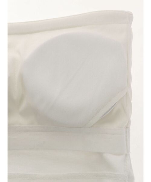 GYDA（ジェイダ）の「BASICショートベアトップス（チューブトップ・レディース・ブラック/オフホワイト・FREE）」の11枚目の写真