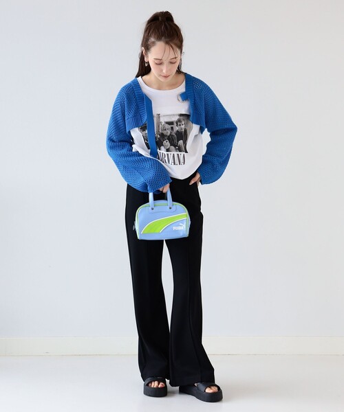 PUMA(プーマ)の「PUMA × Ray BEAMS / 別注 レトロ ミニ グリップ バッグ(トートバッグ・レディース・レッド/サックスブルー・ONE SIZE)」の13枚目の写真