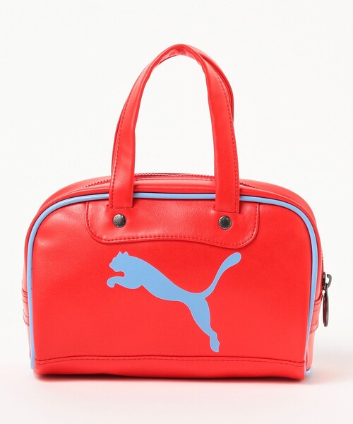 PUMA(プーマ)の「PUMA × Ray BEAMS / 別注 レトロ ミニ グリップ バッグ(トートバッグ・レディース・レッド/サックスブルー・ONE SIZE)」の15枚目の写真