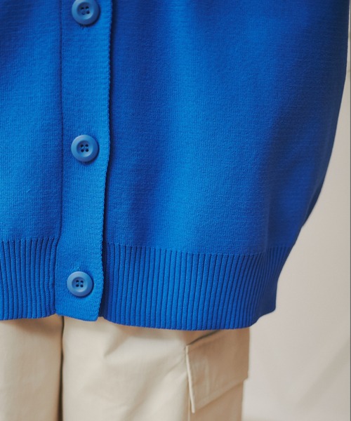 STUDIO NICHOLSON カーディガン Sサイズ 青 STUDIO NICHOLSON カーディガン S 青