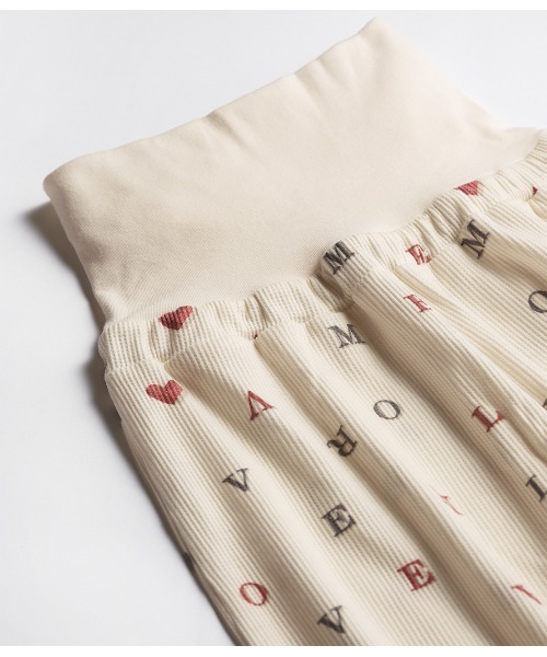 PEACH JOHN（ピーチジョン）の「【ワッフル素材の上下セットアップ。冷え対策の腹巻き付き】サーマルリラックスＨＡＲＡマキパジャマ（ルームウェア/パジャマ・レディース・ピンク/アイボリー/グレー/ベージュ/ラベンダー/イエロー系その他/レッド/ベビーピンク/イエロー・S/M/M/L）」の16枚目の写真