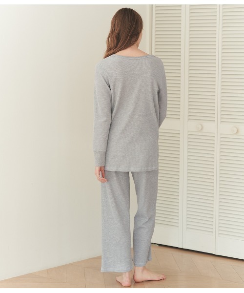 PEACH JOHN（ピーチジョン）の「【ワッフル素材の上下セットアップ