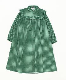 sandy | 【sandy】プリント丸衿ギャザーフリルワンピース(ワンピース)