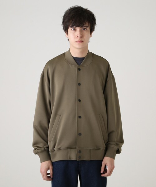 tk.TAKEO KIKUCHI（ティーケータケオキクチ）の「◆エステルジャージスタジャン（スタジャン・メンズ・ネイビー/ブラック/ブラウン系その他・01/03/02/04）」の15枚目の写真