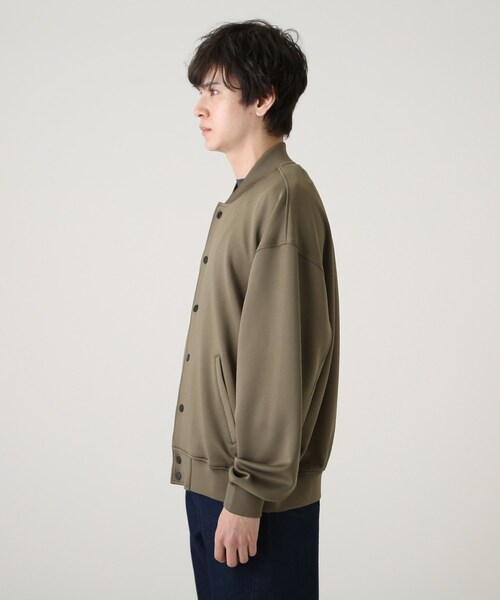 tk.TAKEO KIKUCHI（ティーケータケオキクチ）の「◆エステルジャージスタジャン（スタジャン・メンズ・ネイビー/ブラック/ブラウン系その他・01/03/02/04）」の16枚目の写真