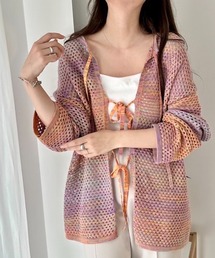 WEGO | WEGO/2WAYリボンメッシュカーデ(カーディガン/ボレロ)