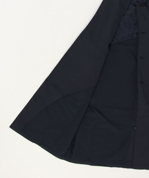 TOWNCRAFT(タウンクラフト)の「TOWNCRAFT/タウンクラフト BALMACCAN COAT TC WEATHER バルマカンコートTCウェザー(ユニセックス)(ステンカラーコート・メンズ・ブラック/ブラウン系/カーキ/ネイビー・LARGE/MEDIUM)」の5枚目の写真