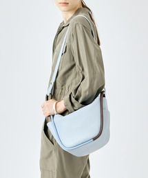 Lafull/配色パイピング3WayショルダーBAG/ホーボーバッグ