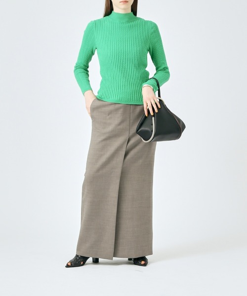 LOWELL things（ロウェル　シングス）の「Lafull/配色パイピング3WayショルダーBAG/ホーボーバッグ（ショルダーバッグ・レディース・ブラック/ライトブルー/アイボリー・フリー）」の4枚目の写真