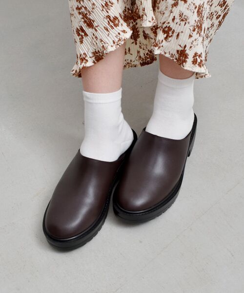 RETRO GIRL(レトロガール)の「サボサンダル(サンダル・レディース・ブラック/ブラウン・MEDIUM/LARGE)」の4枚目の写真