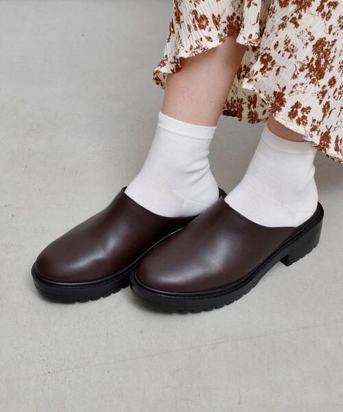 RETRO GIRL(レトロガール)の「サボサンダル(サンダル・レディース・ブラック/ブラウン・MEDIUM/LARGE)」の8枚目の写真