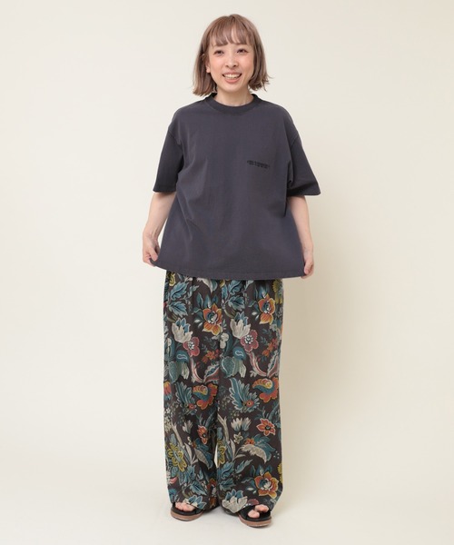 RNA-N（アールエヌエーエヌ）の「R4083 ペルヴィアンパナマワイドパンツ（その他パンツ・レディース・ブルー/チャコール/キナリ・MEDIUM）」の15枚目の写真