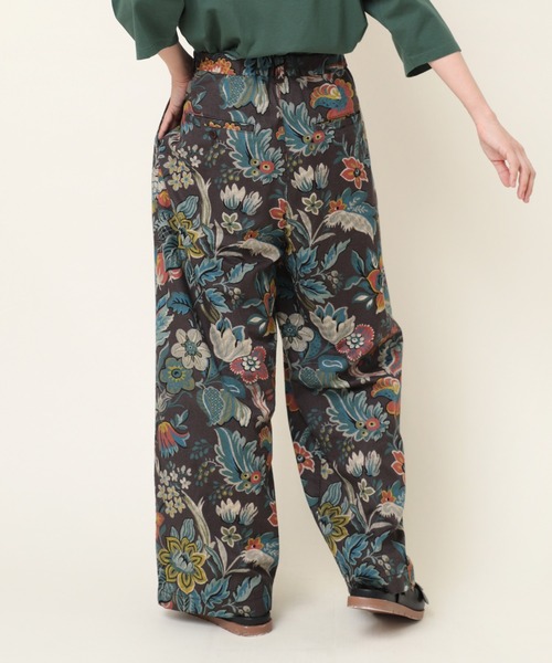 RNA-N（アールエヌエーエヌ）の「R4083 ペルヴィアンパナマワイドパンツ（その他パンツ・レディース・ブルー/チャコール/キナリ・MEDIUM）」の8枚目の写真