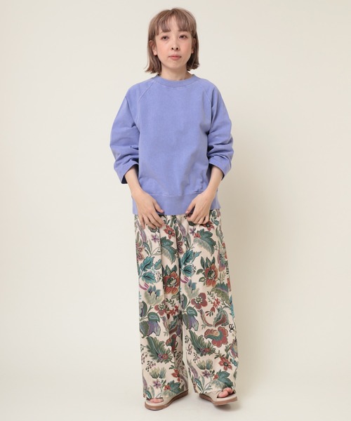 RNA-N（アールエヌエーエヌ）の「R4083 ペルヴィアンパナマワイドパンツ（その他パンツ・レディース・ブルー/チャコール/キナリ・MEDIUM）」の20枚目の写真