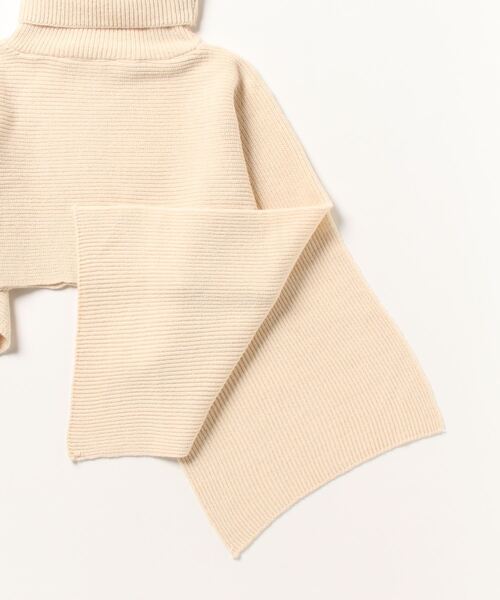 Y/lim（イリム）の「Y/lim ネックウォーマーケープベスト（ベスト・レディース・オフホワイト/ブラック/グレー・FREE）」の22枚目の写真