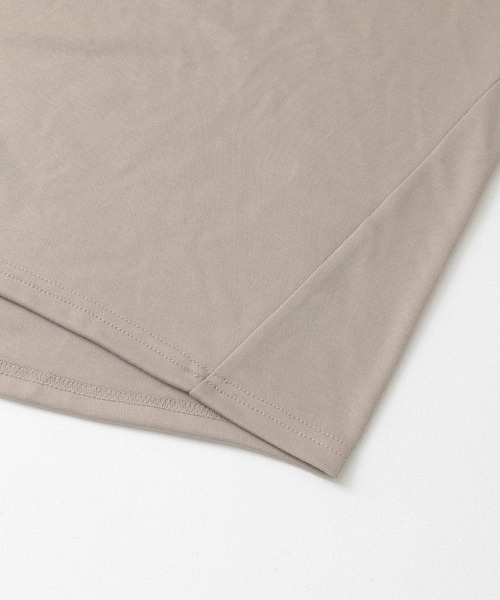 ITEMS URBANRESEARCH（アイテムズ アーバンリサーチ）の「クールタッチポンチ 7分袖ビッグTシャツ（Tシャツ/カットソー・メンズ・オフホワイト/ベージュ/ブルー/ブラック・MEDIUM/LARGE）」の16枚目の写真