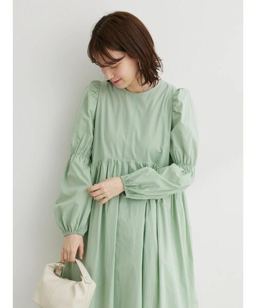 Petit fleur（プチフルール）の「・Petit Fleurヴィラーゴスリーブワンピース（ワンピース・レディース・ブラック/オレンジ/グリーン系その他2・FREE）」の20枚目の写真