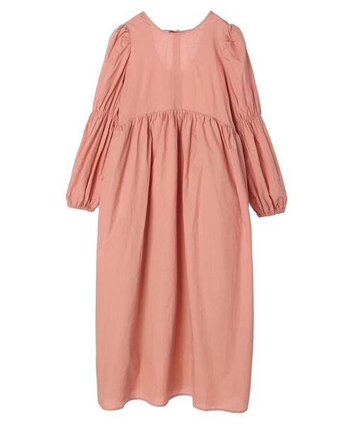 Petit fleur（プチフルール）の「・Petit Fleurヴィラーゴスリーブワンピース（ワンピース・レディース・ブラック/オレンジ/グリーン系その他2・FREE）」の10枚目の写真