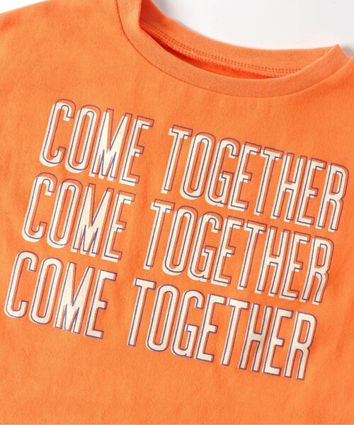 BREEZE（ブリーズ）の「ベビーTシャツ×サロペットセット（その他ベビーウェア・キッズ・アイボリー/オレンジ・70/80）」の4枚目の写真