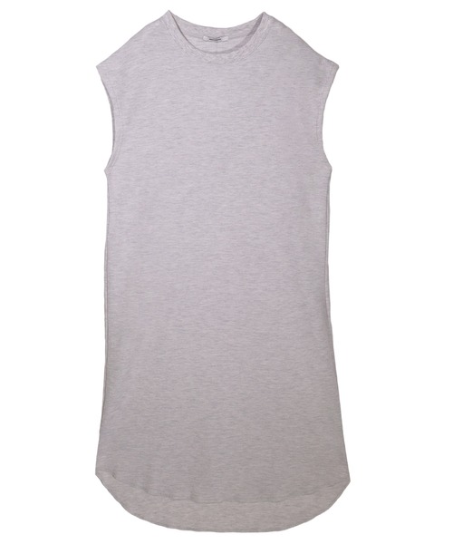 UNDERWRAPS(アンダーラップス)の「ワッフルノースリマキシ(M3)(Tシャツ/カットソー・レディース・オートミール/グリーン/ブラック/ベージュ・MEDIUM/LARGE)」の3枚目の写真