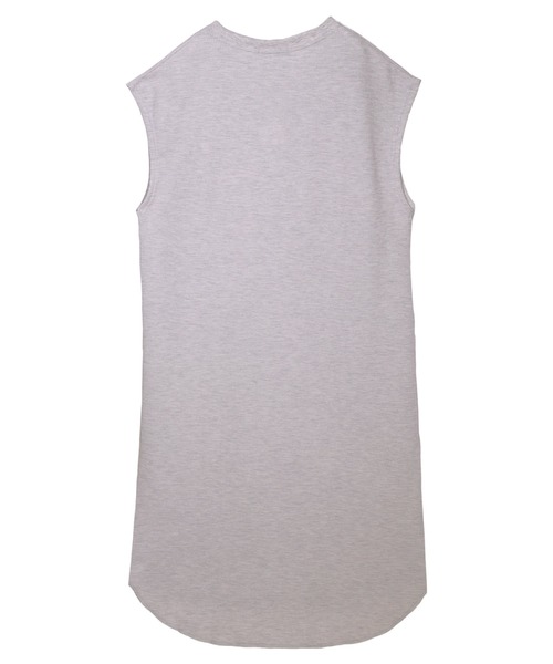 UNDERWRAPS(アンダーラップス)の「ワッフルノースリマキシ(M3)(Tシャツ/カットソー・レディース・オートミール/グリーン/ブラック/ベージュ・MEDIUM/LARGE)」の8枚目の写真