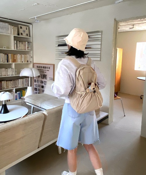 by muni:r(バイ ムニール)の「グロミットキーリング(チャーム・レディース・ブラウン/ホワイト/ブルー・ONE SIZE)」の16枚目の写真