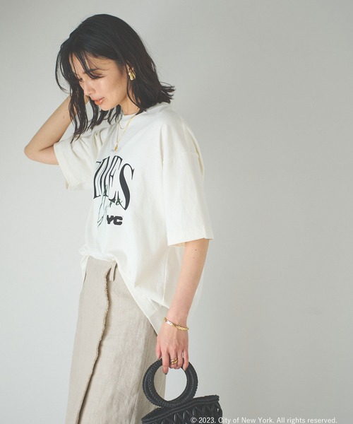 GOOD ROCK SPEED(グッドロックスピード)の「GOOD ROCK SPEED/NYC TIMES SQUARE Tシャツ(Tシャツ/カットソー・レディース・オフホワイト・FREE)」の13枚目の写真