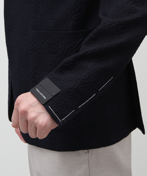 セール】【TAGLIATORE / タリアトーレ】ジャガードチェックジャケット