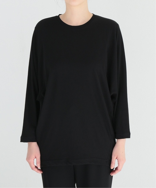 AP STUDIO 2024SS クラフトニット　Tシャツ　黒　美品 ワイドスリーブTシャツ（Tシャツ/カットソー）｜AP STUDIO